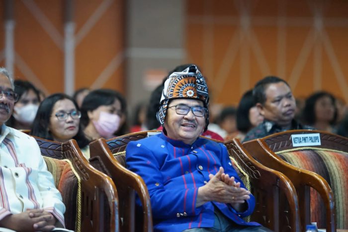 Walikota Palopo Drs. H. M. Judas Amir M.H beserta Unsur Forkopimda menghadiri Perayaan Natal Perhimpunan Masyarakat Toraja Indonesia (PMTI) Kota Palopo