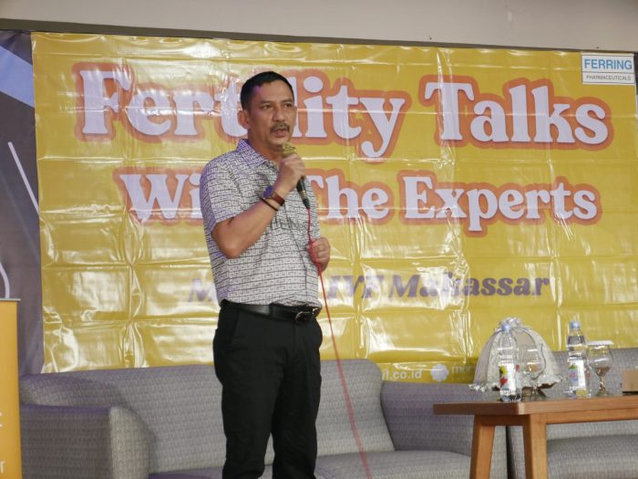 Sekretaris Daerah Palopo, Bapak Drs. H. Firmanza. DP, SH., M.Si menghadiri sekaligus membuka Vertility Talks with The Experts