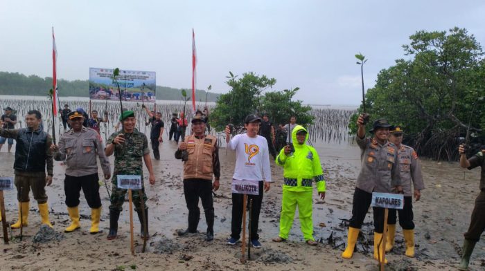 Staf Ahli Bidang Perekonomian Dan Pembangunan Hadiri Puncak Penanaman Mangrove Nasional.